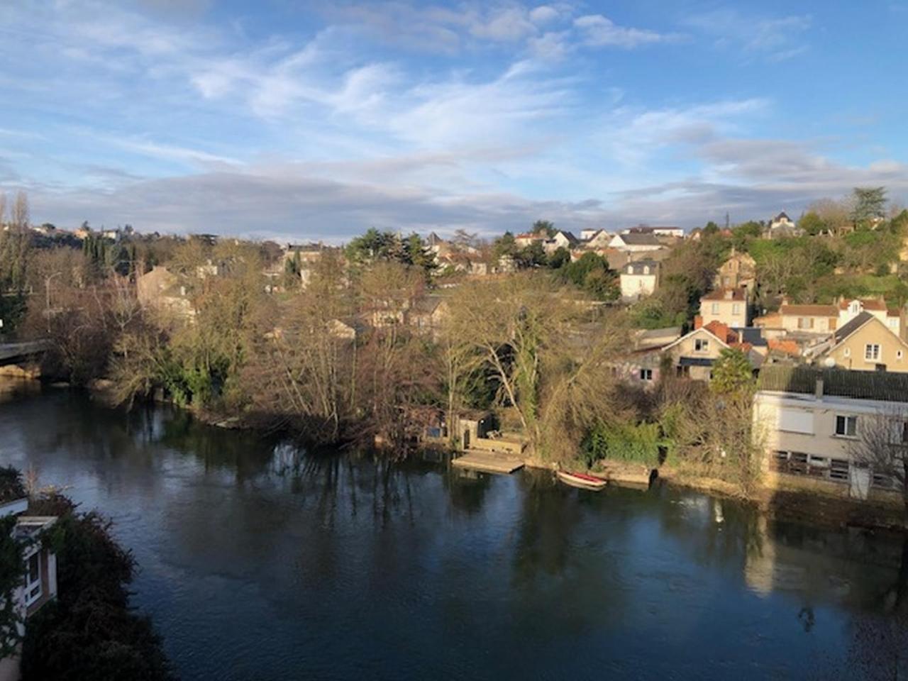Chez Jean-Claude, Vue Panoramique Au Reveil Appartement Poitiers Buitenkant foto