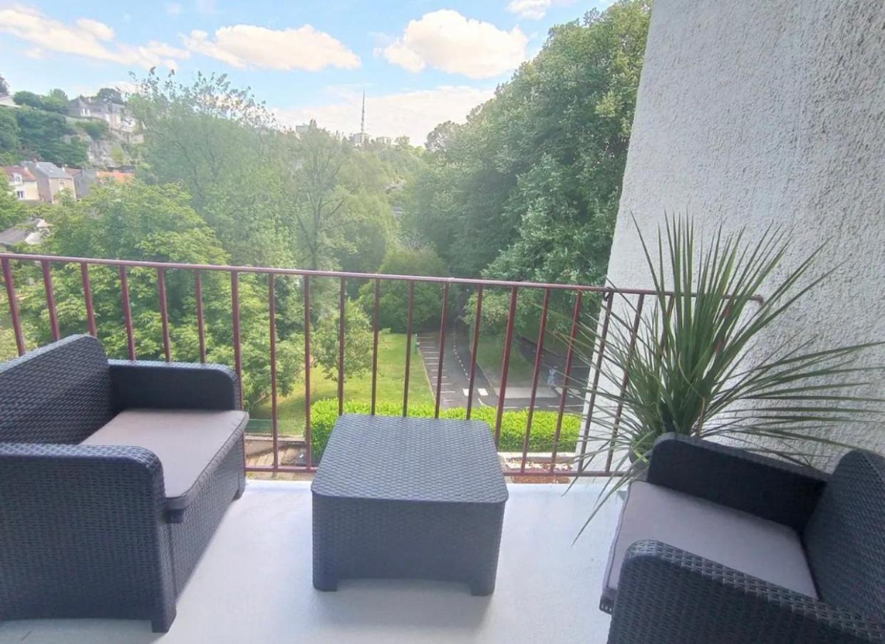 Chez Jean-Claude, Vue Panoramique Au Reveil Appartement Poitiers Buitenkant foto